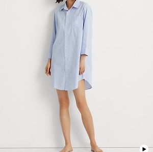 Ralph Lauren Size Large Button Up Shirt/ Nightgown